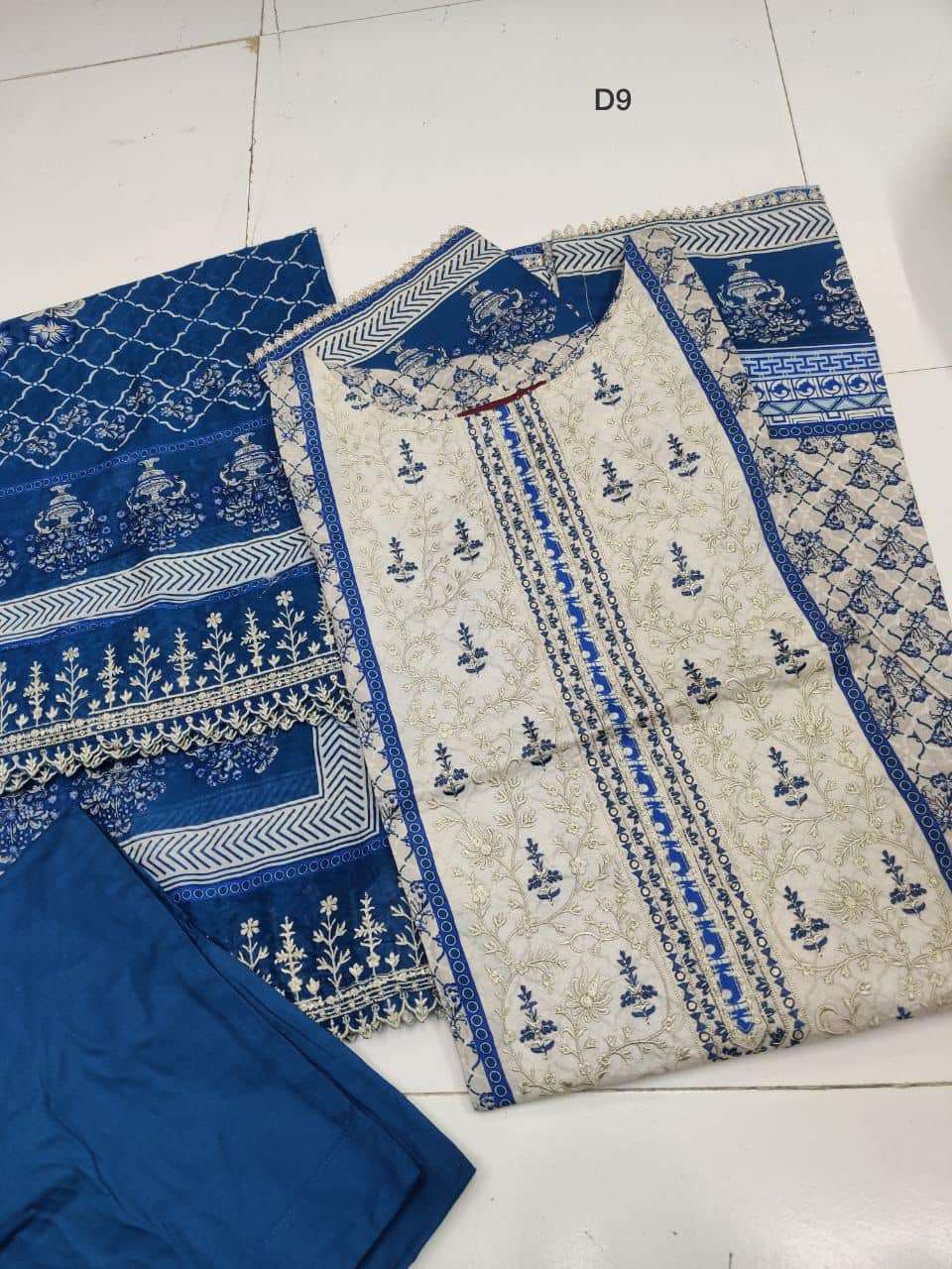 BIN SAEED PRET EMBROIDERED DUPATTA 